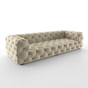 3D soho tufted upholstered