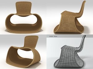 3D model sari driade