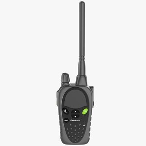 talkie walkie radio frequency 3D