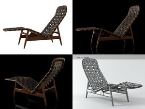 3D model lounge chair