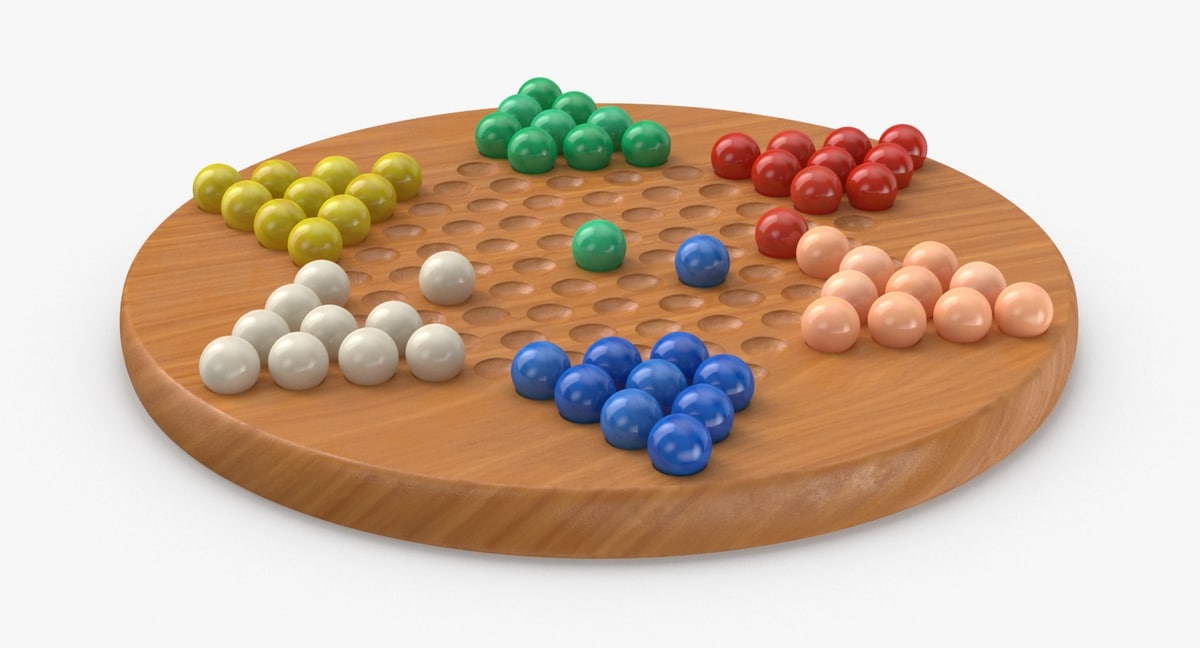 3D chinese-checkers - TurboSquid 1185525