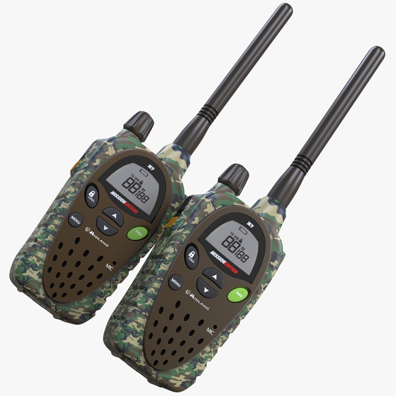3D military walkietalkie TurboSquid 1185548
