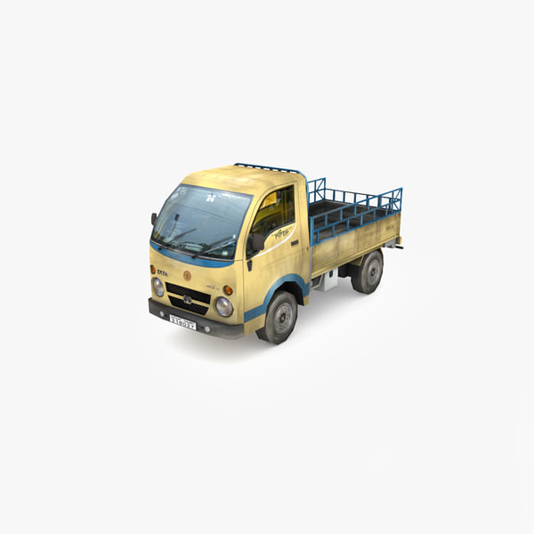 Tata Ace Truck 3d Model Turbosquid
