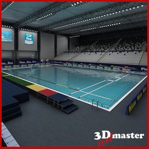 water polo arena 3D