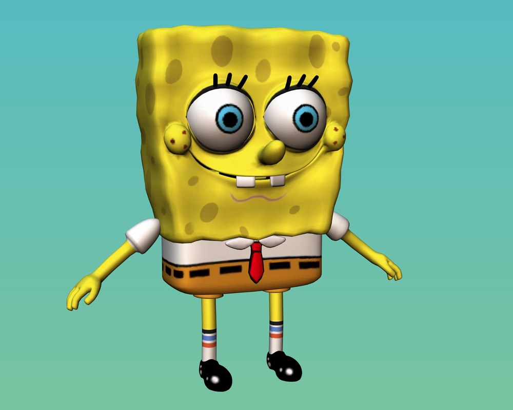 Free 3D spanch bob square - TurboSquid 1185850