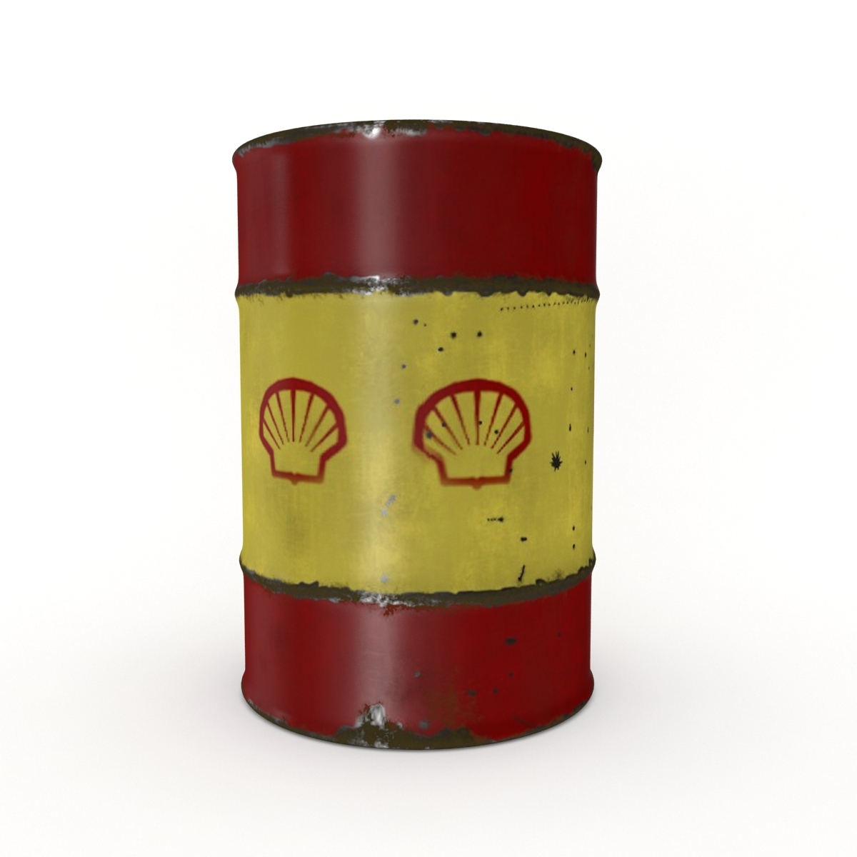 Oil drum 200l 3D model - TurboSquid 1185891