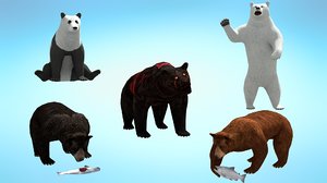 pack bear 1 3D