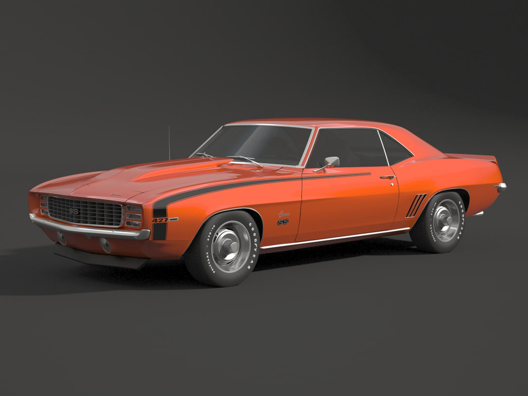 3D 1969 camaro ss model - TurboSquid 1186070