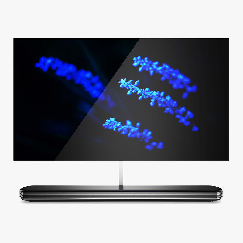 3D lg signature oled tv model TurboSquid 1186122