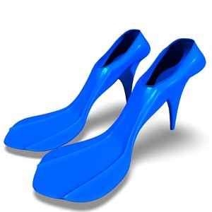 flippers women 3D