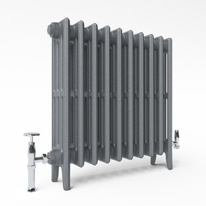 Cast Iron Radiator 3d Model