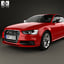 audi s4 2013 3D model