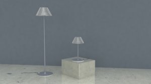 romeo moon lamp 3D model