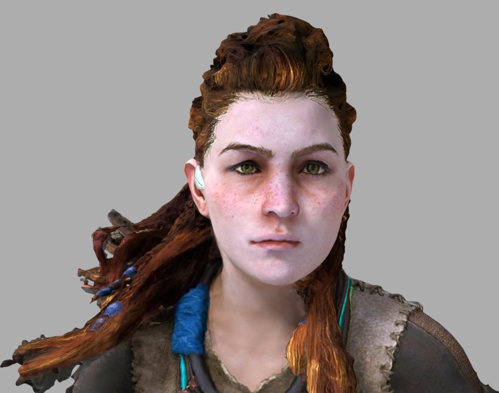 Aloy Horizon 3d Modell Turbosquid 1186998