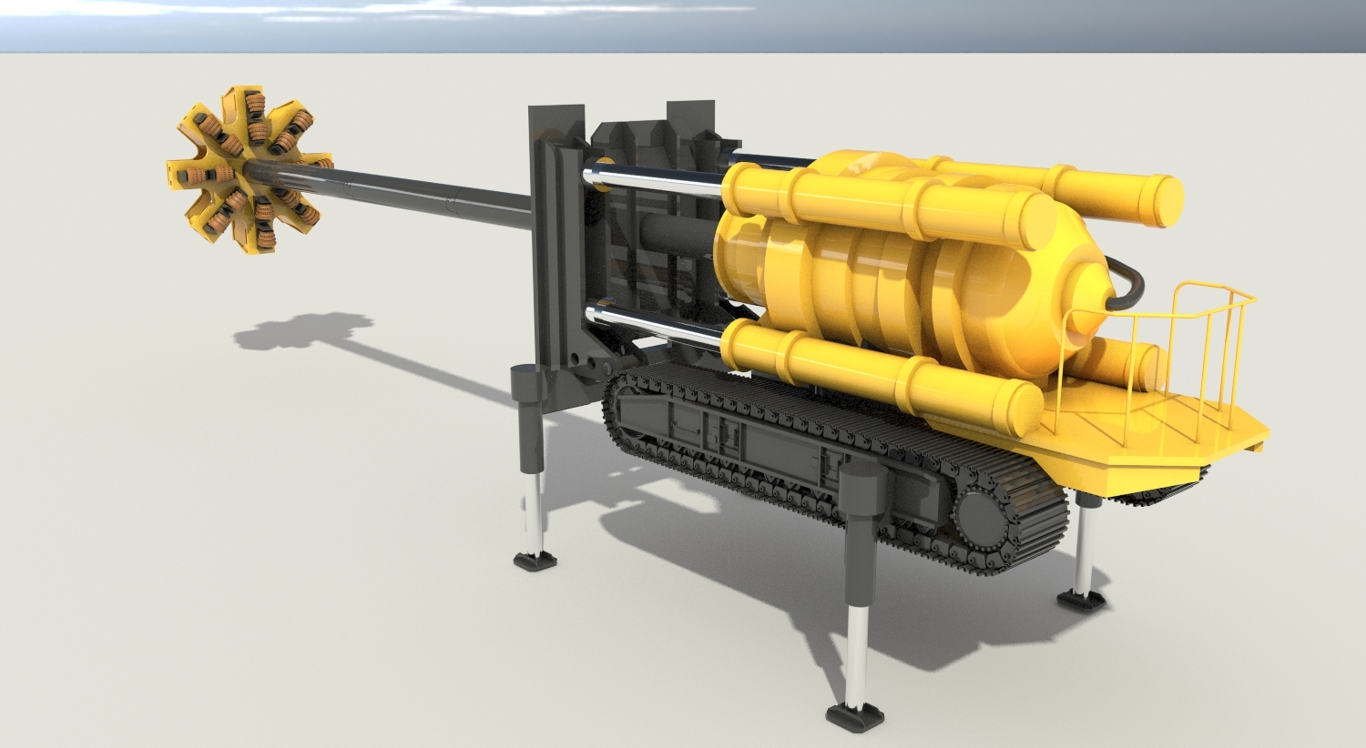 Raise Boring Rig 3d Turbosquid 1187064