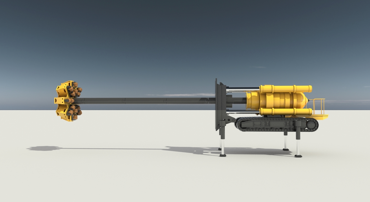 Raise boring rig 3D TurboSquid 1187064