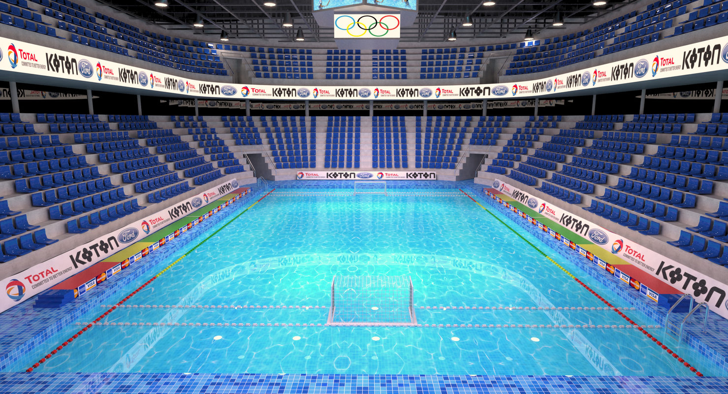 Arena water polo 3D - TurboSquid 1187257