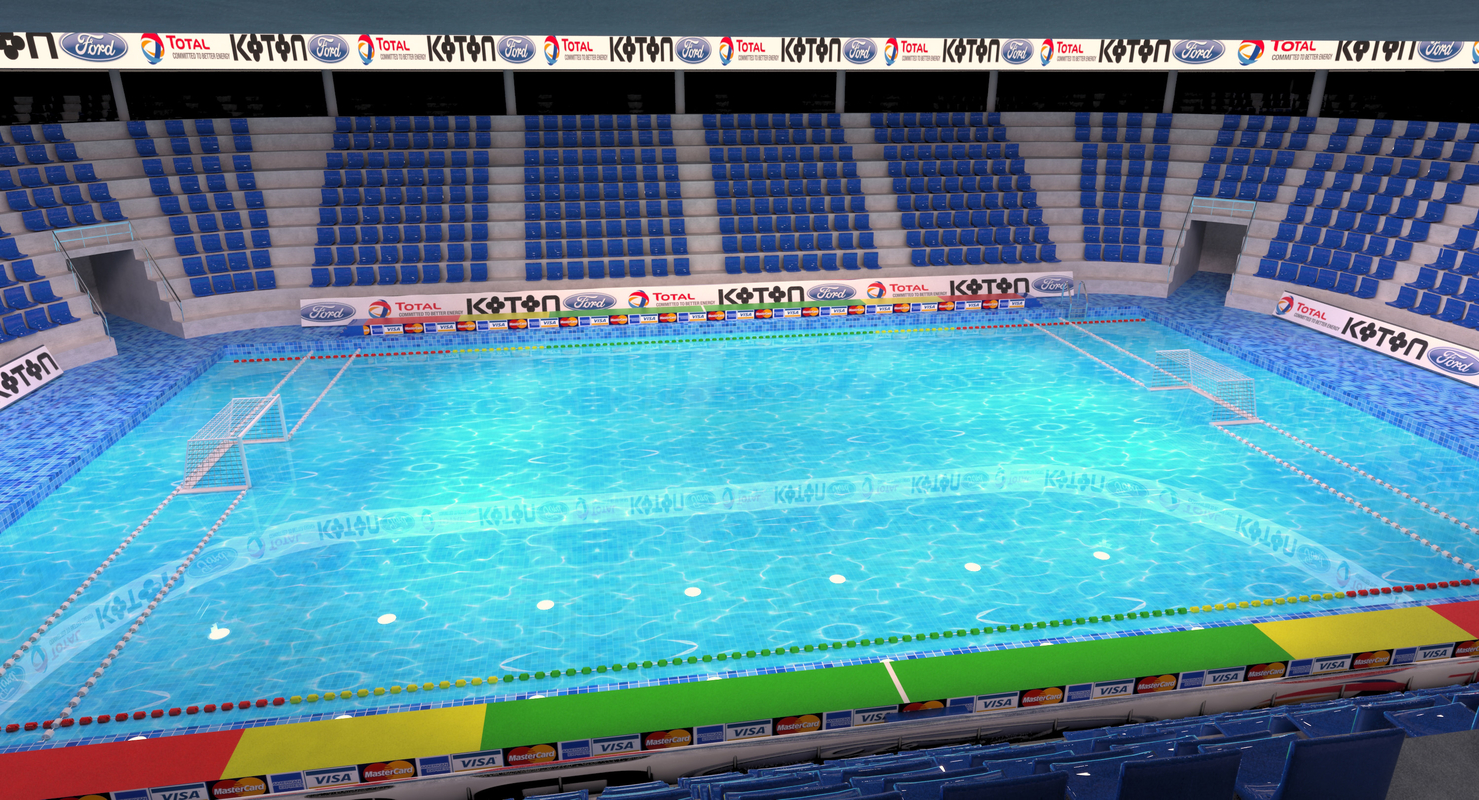 Arena water polo 3D - TurboSquid 1187257