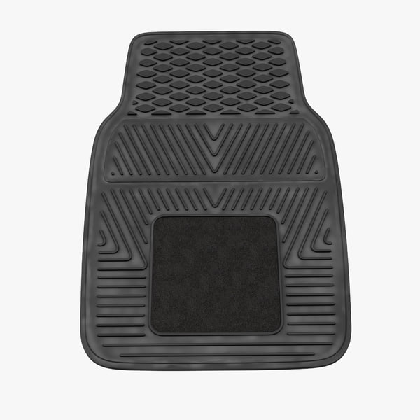 car floor rubber mat 3D model