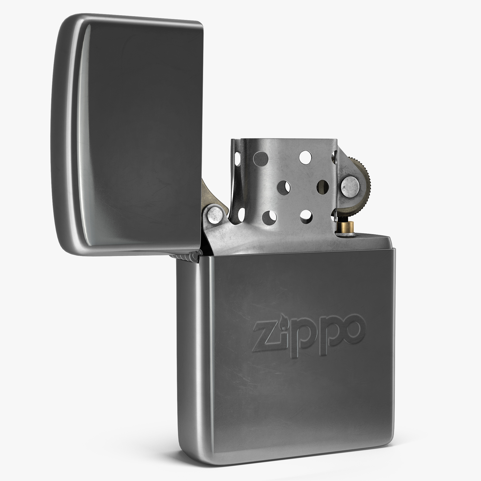 Classic Zippo Lighter Rigged 3d - Turbosquid 1187372