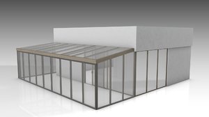 conservatory 3D model