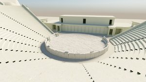 3D greek theatre