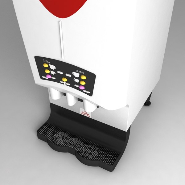 Coffee machine cafe nescafe 3D - TurboSquid 1187764