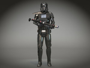 starwars death trooper 3D model