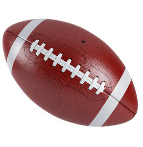 3D model football ball america