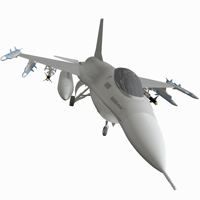 F16 3D model - TurboSquid 1188169