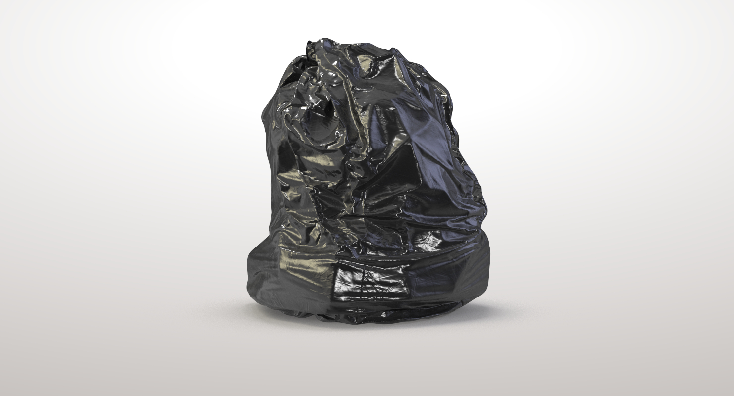 垃圾袋023d模型