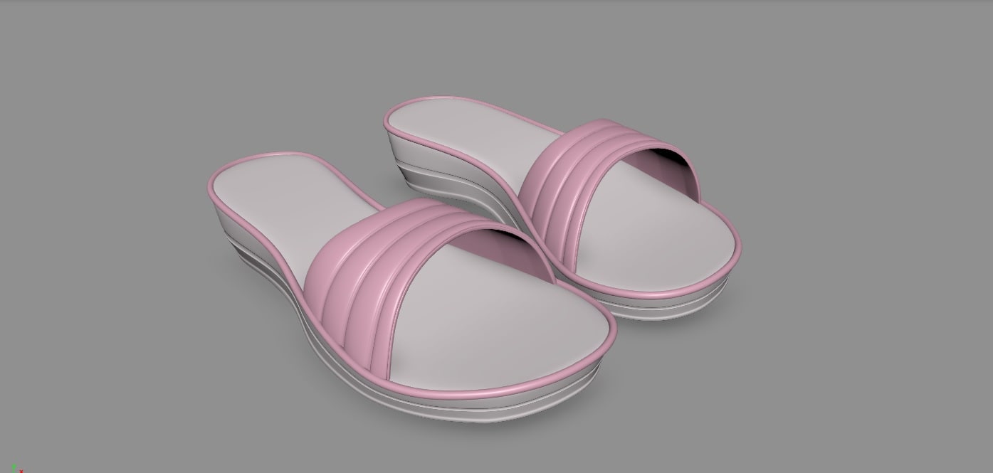 3D slippers - TurboSquid 1188877