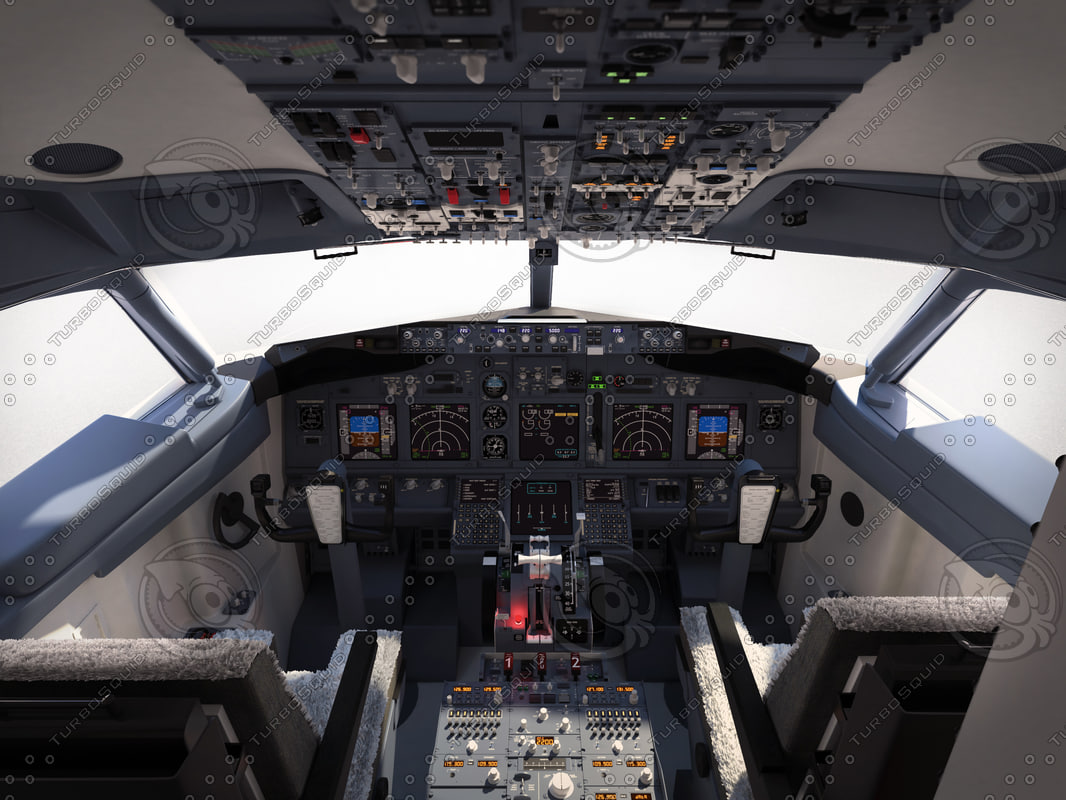 3D boeing 737 cockpit model - TurboSquid 1188907