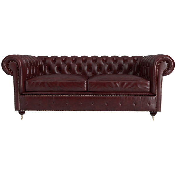Sofa Chesterfield Leather Turbosquid 1188917 Sofa Chesterfield Leather