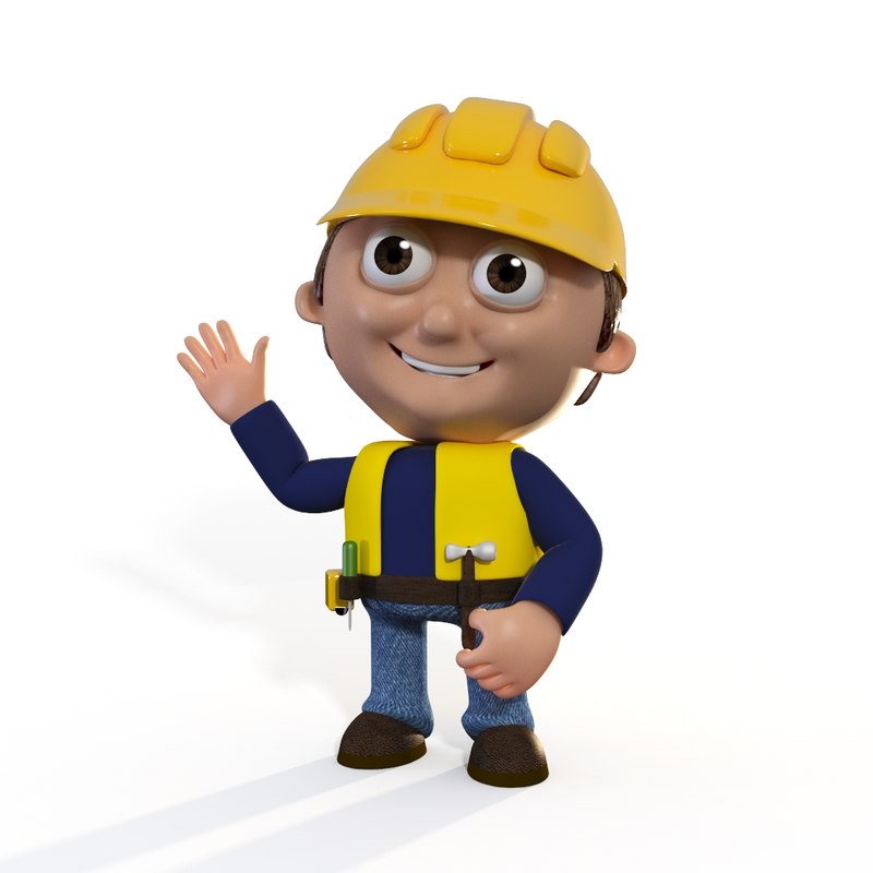 Builderman Cartoon