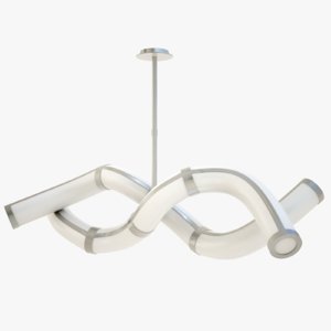 3D ceiling lamp infinite