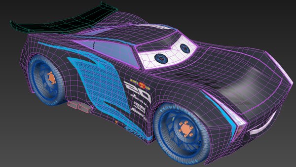 Jackson storm cars 3 model - TurboSquid 1189077