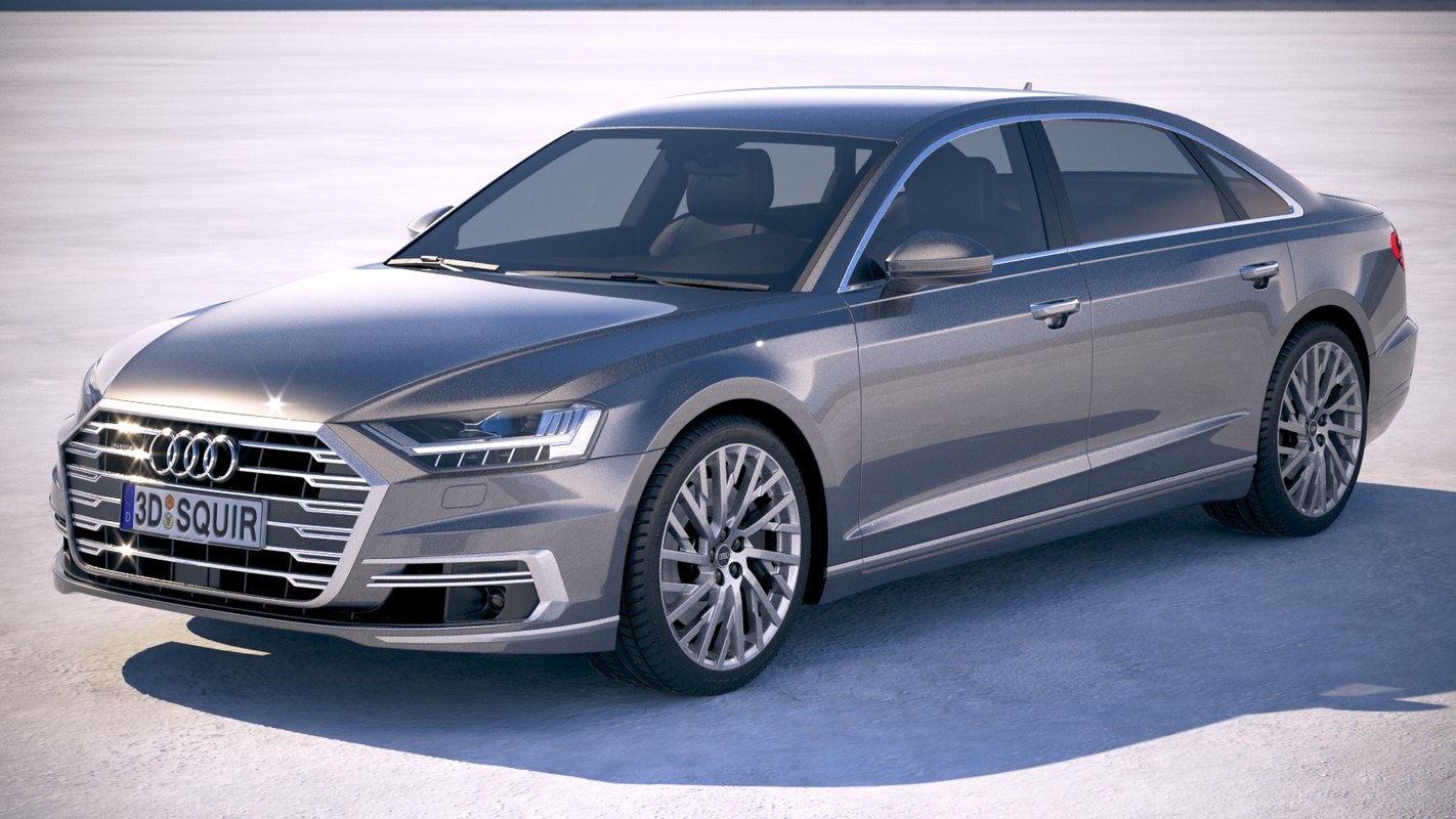 Audi A8l 2018 Model - Turbosquid 1189098