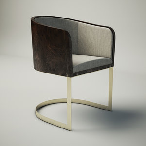 design armani chair 3D model