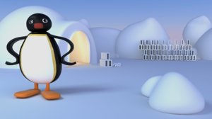 pinguino 3D model