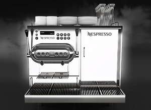 3D model nespresso aguila 220