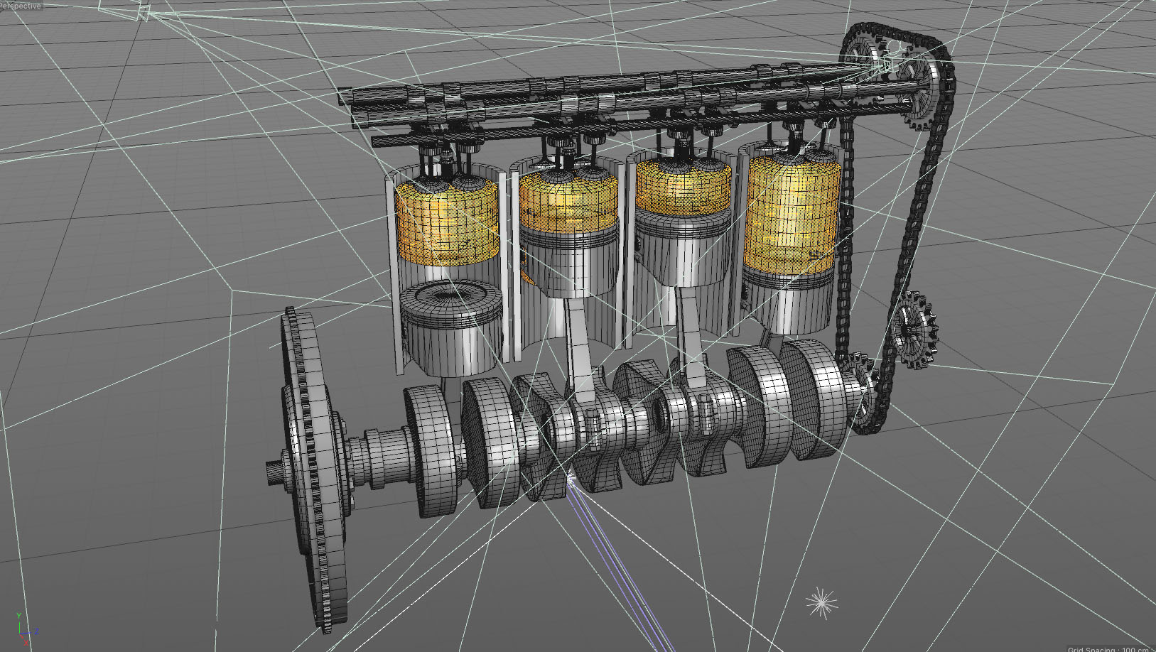 modèle 3D de Moteur animé TurboSquid 1189284
