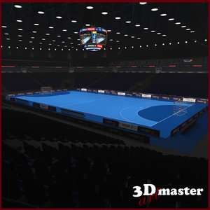 3D handball arena