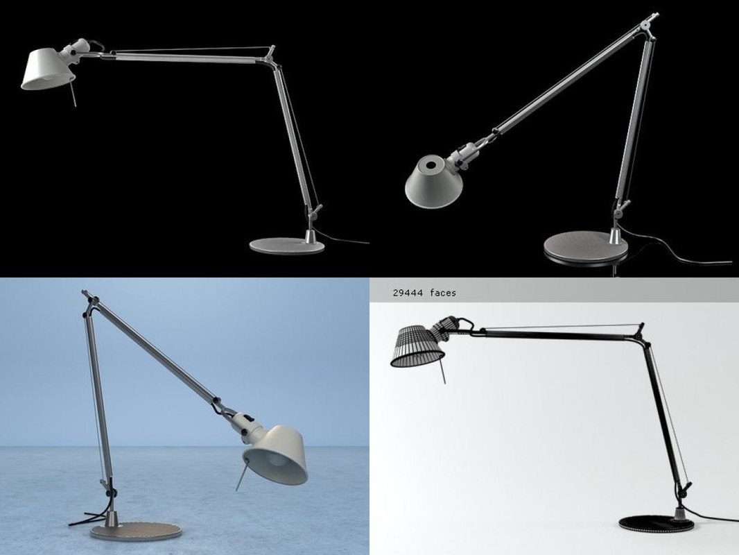 Tolomeo Table Lamp 3d Model Turbosquid 1189434 Tolomeo Table Lamp 3d Model