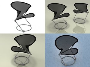 nuvola chair 811-1 3D model