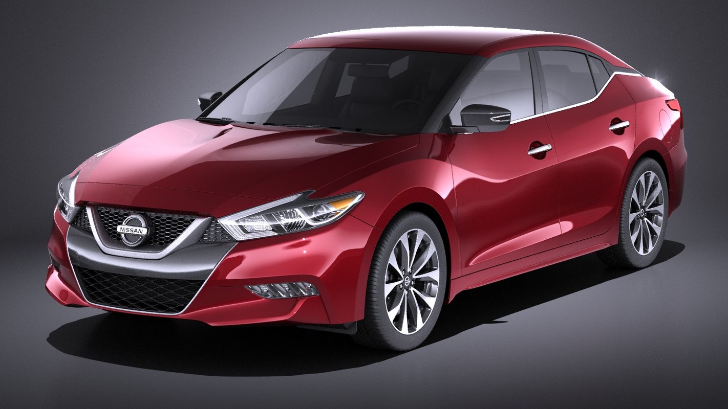 3D nissan 2017 maxima - TurboSquid 1189963