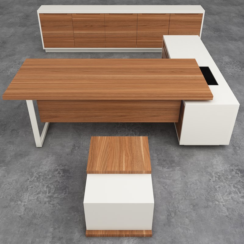 Desk materials 3D model TurboSquid 1189979