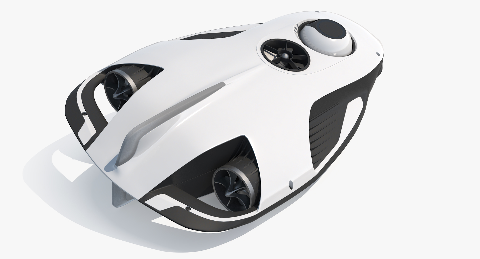 水下机器人powerray3d模型