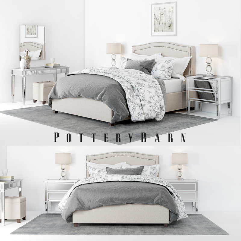 pottery barn bed set