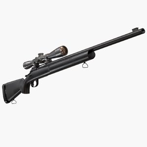 3D model m24 sniper rifle